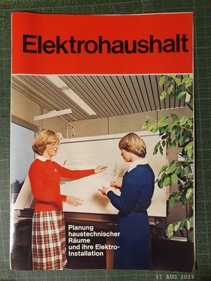 80er Jahre Info-Broschüre ''Elektrohaushalt''- Energieversorgung 2/82 - Sammler, 
