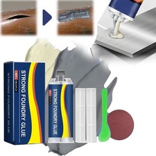 Strong Foundry Glue, High Temperature Resistant Casting Repair,Metal Repair Glue