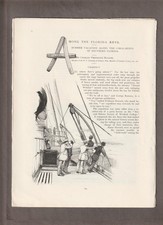 Páginas de historia de Charles F. Holder de 1889 ~ ENTRE LAS LLAVES/ARRECIFES DE FLORIDA ~ DORA GOODALE