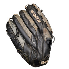 Worth Mayhem M140 14 inch Softball Glove Right Hand Throw Used Adult