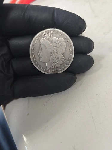 1897 S Silver Dollar Morgan 90% Silver
