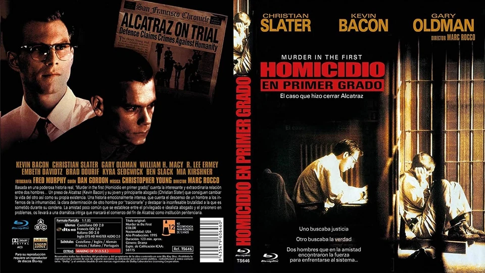 Homicidio en Primer Grado BD 1995 Murder in the First [Blu-ray] - Imagen 2 de 4
