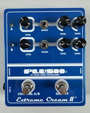Fuchs Audio Plush Extreme Cream II Double Overdrive Guitar FX Pedal/Soft Case
