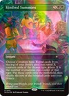 Kindred Summons (Double Rainbow Foil) -Foil Light Play MTG Secret Lair