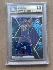 2019-20 Panini Mosaic LeBron James #8 Genesis SSP BGS 9.5