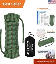 Professional 8.5mm Static Climbing Rope - Certified for Extreme Safety