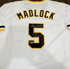 Bill Madlock MLB Pittsburgh Pirates Signed Autographed Jersey XL TRISTAR COA