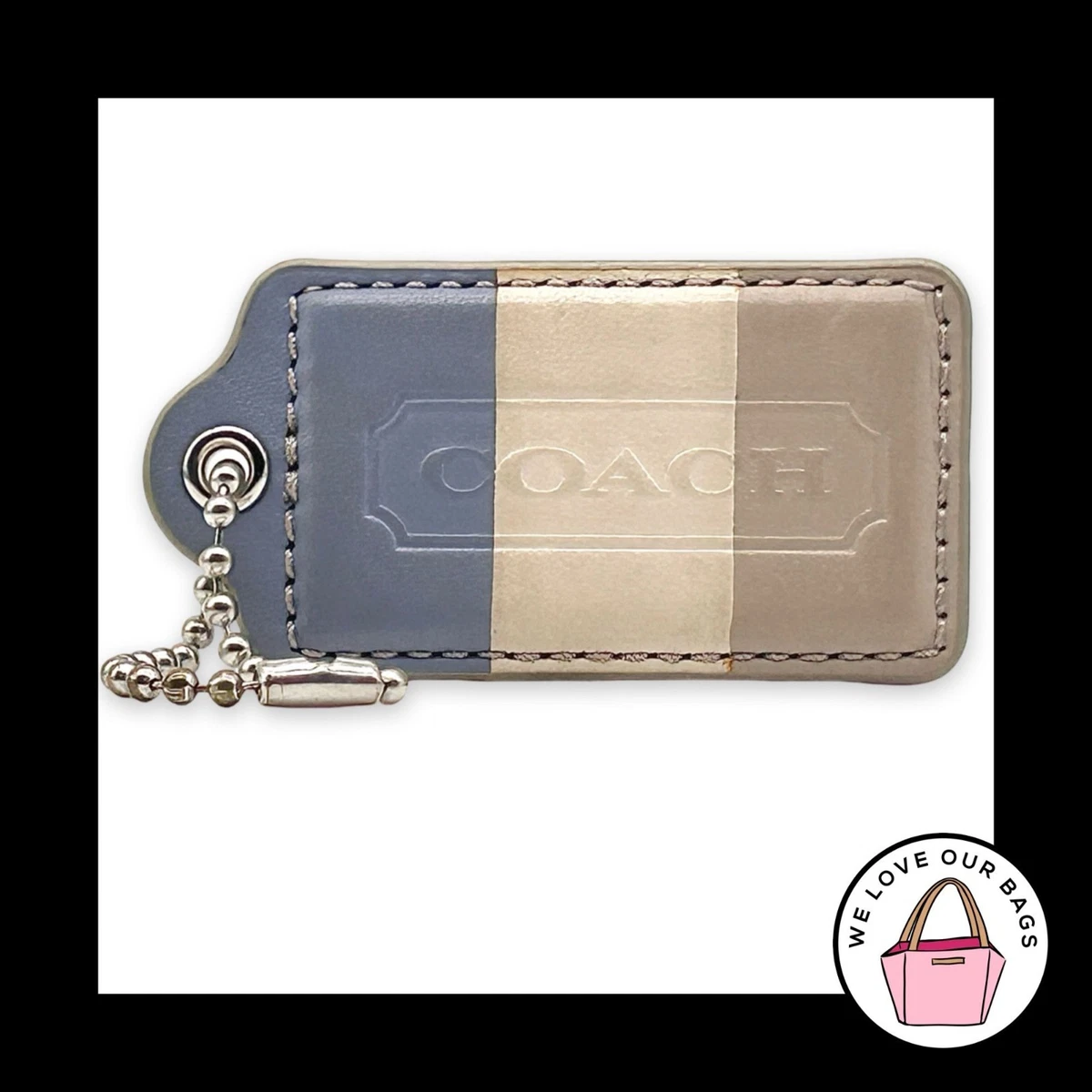 Coach Letters, Numbers & Symbols Key Chains, Rings & Finders for
