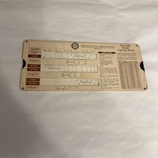 CALCULADORA DE VIGAS Glulam Regla de Diapositivas de Papel Ingeniería Estructural Perrygraf EE. UU.