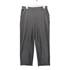 32 Degrees Cool Gray Stretch Ankle Pants Women Size Medium New With Tags 1953511