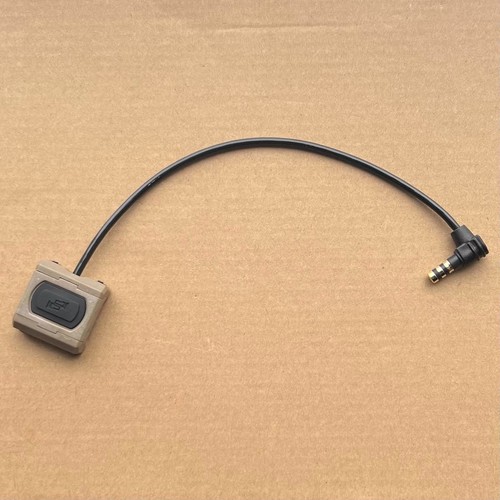 Tactical Button Switch LA23 Plug Cable Length For Flashlight Hunting Airsoft - Foto 1 di 9