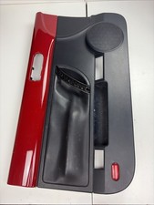 03-10 Vw Oem Volkswagen Beetle Convertible Driver Door Panel Red Read Desc