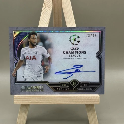 2018 Topps Museum Champions League Mousa Dembele Auto /95 Tottenham