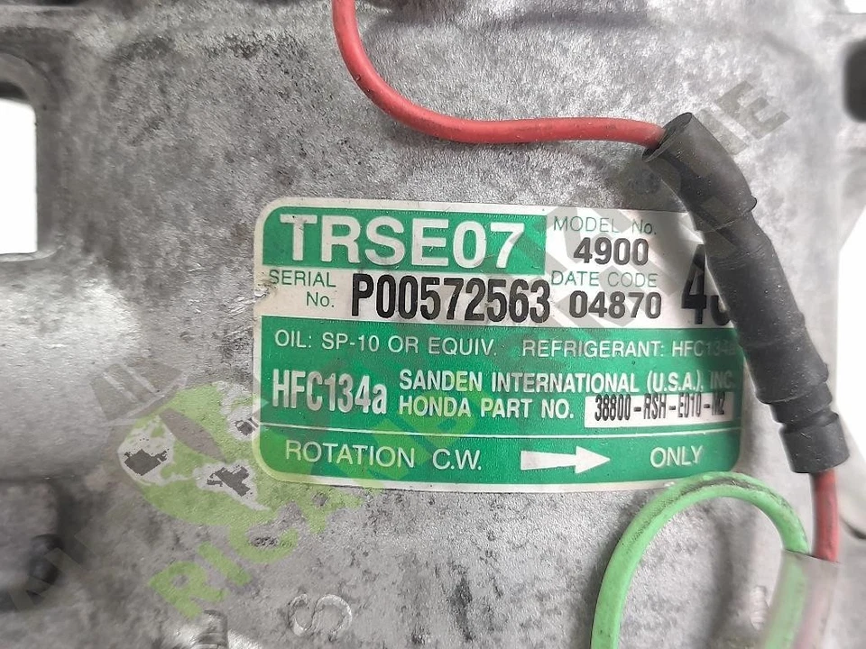 L13A7 COMPRESSORE A/C HONDA CIVIC «VIII» (2006) 1.4 iDSi, 16v. Berlina, 5 p... - Immagine 2 di 4