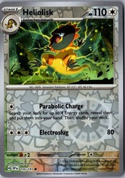 Heliolisk 155/191 Surging Sparks Reverse Holo