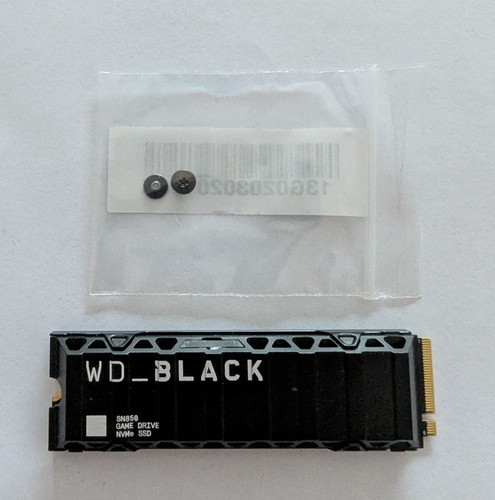 Western Digital WD BLACK SN850 1TB NVMe M2 SSD PS5 with Heatsink - 第 4/5 張圖片