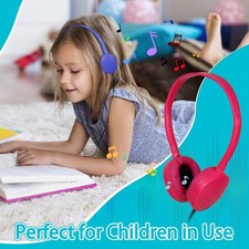 12 PCS Bulk Wired Earphones Classroom School Class Set Multi Color Student