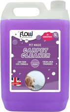 Carpet Shampoo Cleaner Pet Magic Low Foam Deodoriser Vax Machine Solution 5L