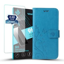 Handy Hülle für Xiaomi Redmi Note 14 Pro Pro+ 5G Klapphülle Blumen Cover Case