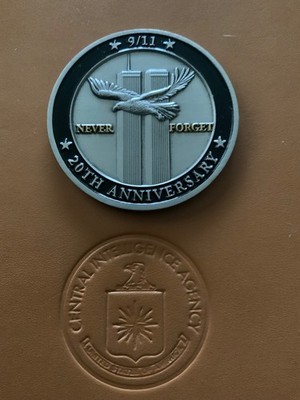 Central Intelligence Agency CIA Headquarters 9/11 Memorial Coin