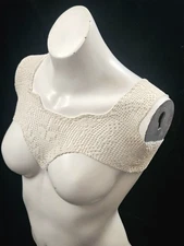 Antique Crochet Lace Yoke
