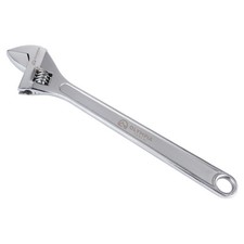 Olympia Tools 24 Adjustable Wrench Heavy Duty Drop Forged Steel Chrome Plated Olympia Tools 24 Adjustable Wrench Heavy Duty Drop Forged Steel Chrome Plated