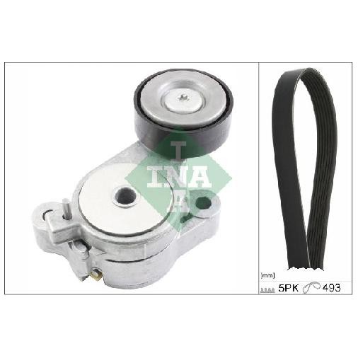 Keilrippenriemensatz FüR Seat Ibiza 6J 6P 1.4 09 Bis 15 INA Ctjb Cnub-image