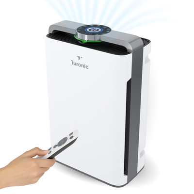 Turonic PH950 - Hepa Air Purifiers for Home w/ Humidifier, UV-A Light & Ionizer