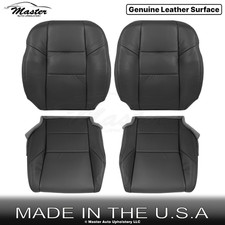 2012-2015 Fits Honda Civic Ex-l Leather Front Replacement Seat Covers Black