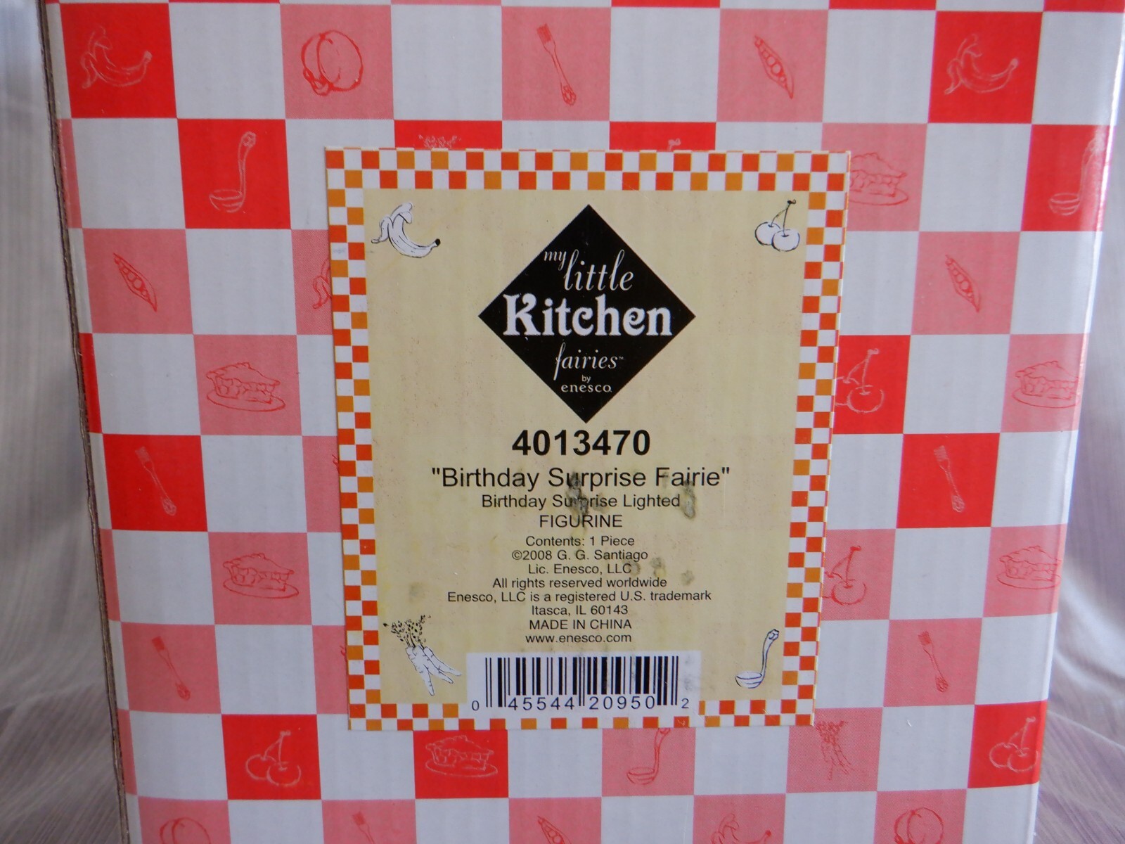 Figurines Little Kitchen Fairies 4013470 Birthday Sur Fairie Great