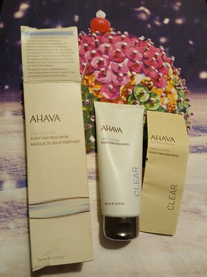 Ahava Time to Clear Purifying Mud Mask 100ml Neu 