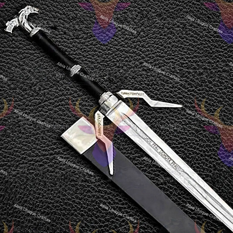 The Witcher 3 Wild Hunt Geralt Of Rivia Sword White Wolf Monster