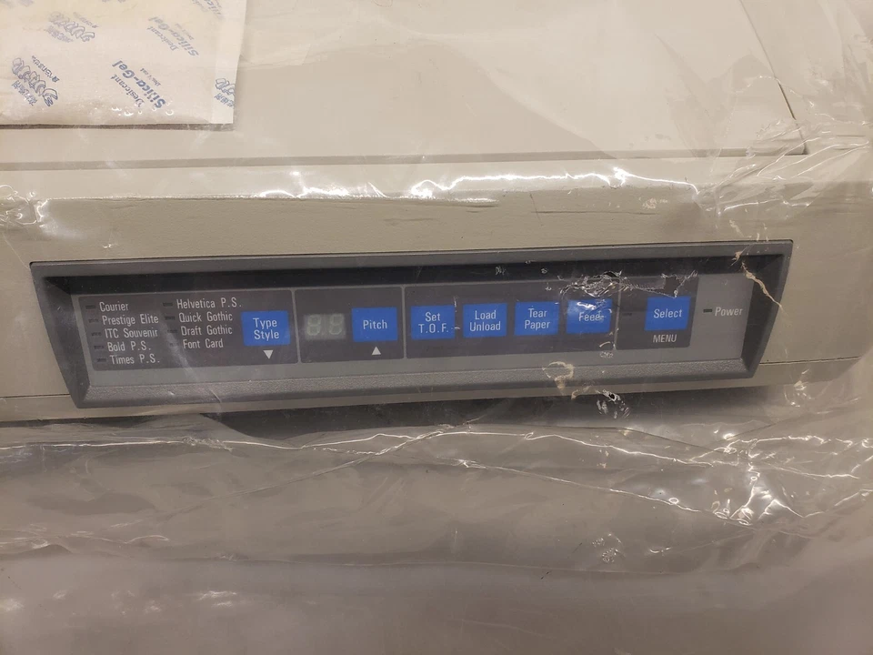 NEW NEC 1994 Pinwriter P9300 Dot Matrix Printer NOS NOB NO BOX - Image 3 of 4
