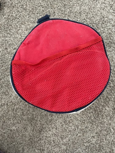 Vintage 90s Tommy Hilfiger Flag Spellout Lined Color block Duffle Bag VTG - Picture 5 of 11