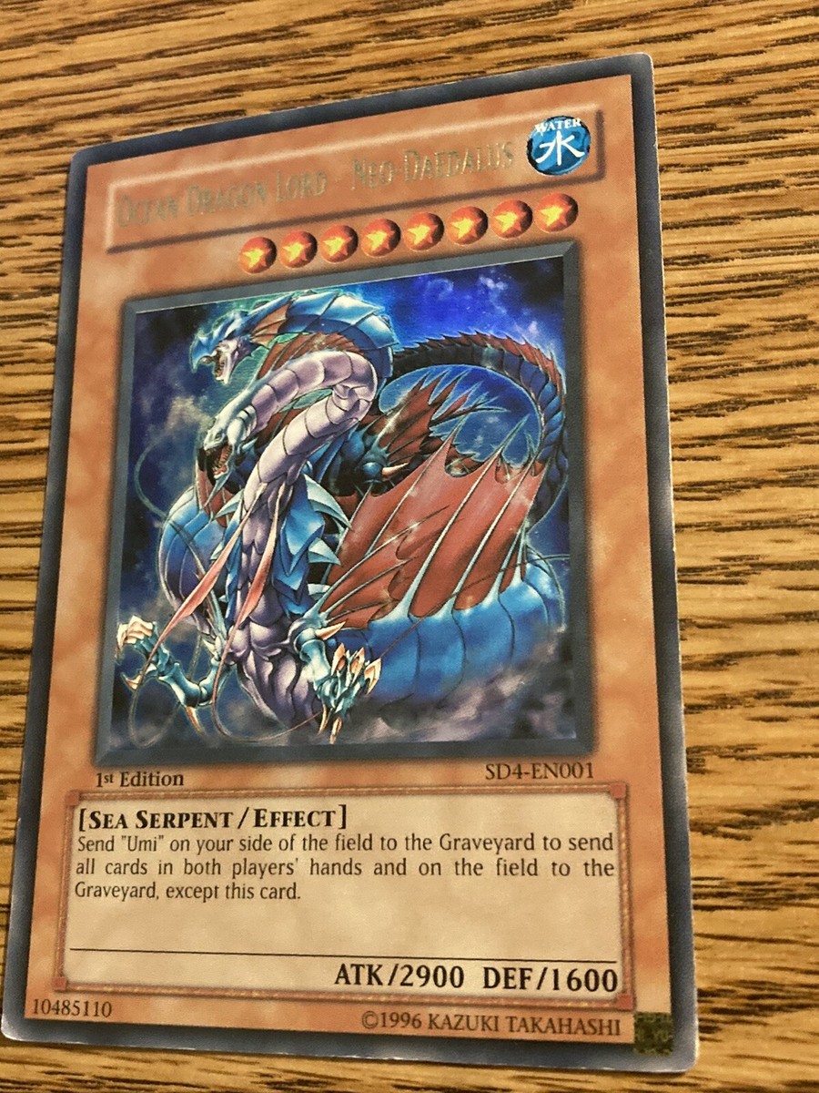 No. 93 ヘリオス・ドラゴン 1st Edition Yu-Gi-Oh! TCG Ocean Dragon Lord - Neo-Daedalus SD4-EN001 1st