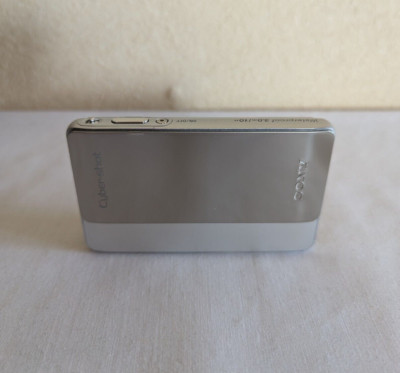 Sony Digital Camera DSC-TX5 Cyber Shot Silver 4.0x 10.2MP Digital Camera Only