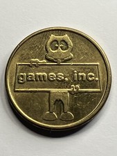 Rare Games Inc Arcade Token Biloxi Mississippi Arcade Token Obsolete #ta1