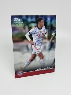 2021-22 Topps Bayern München Team Set - Jamal Musiala / Parallel /170