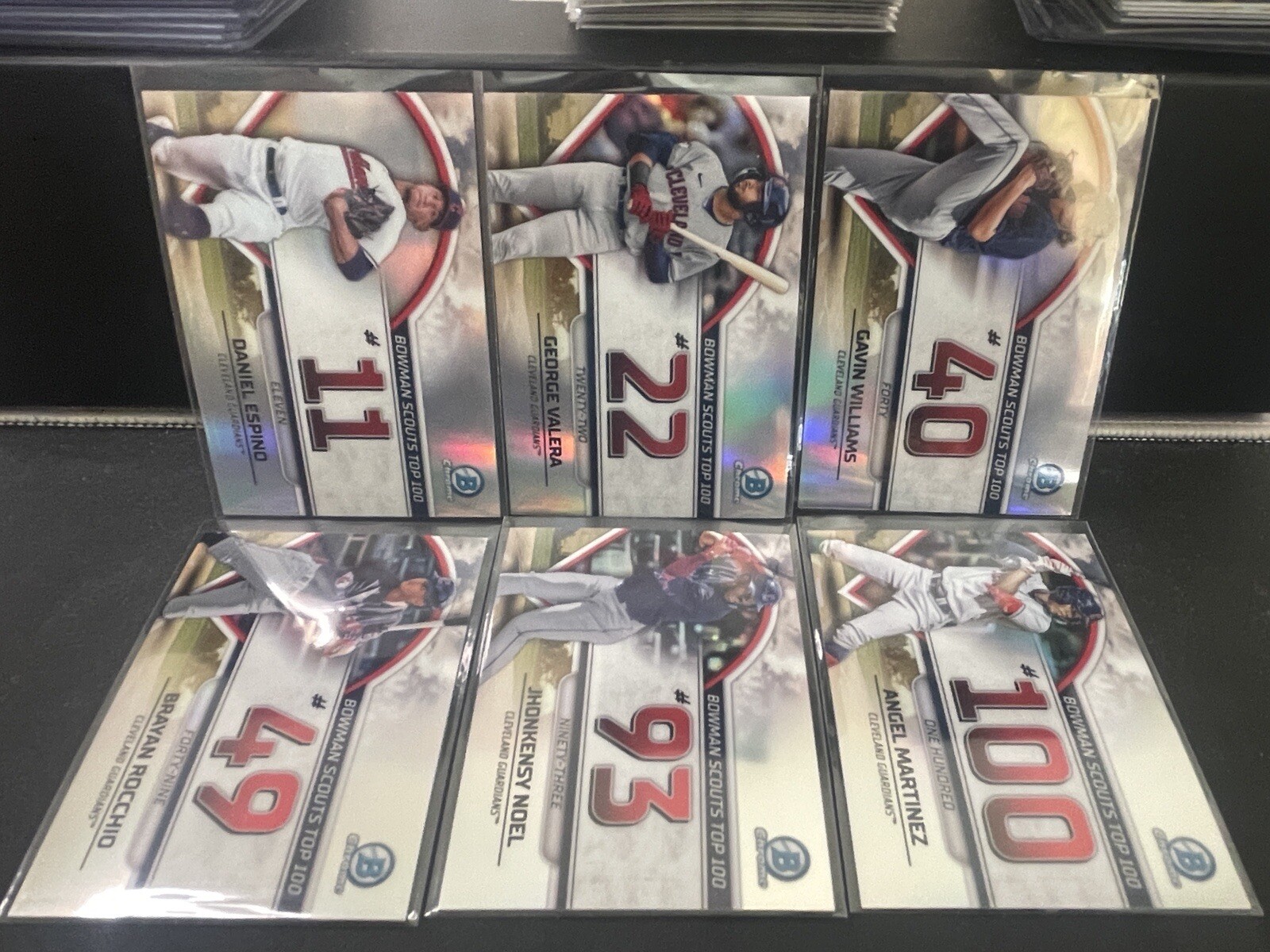 много карт 2023 Bowman Scout’s Top
