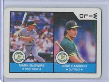 MARK McGWIRE  1990  THE U.S. PLAYING CARD CO.   ATHLETICS   EBAY GR-EX/VG