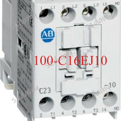 1PCS New Allen-Bradley 100-C16EJ10 Contactor, 24v DC Coil