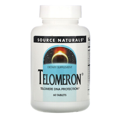 Telomeron SOURCE NATURALS 60 Tabletten, Telomerase das Enzym der Unsterblichkeit