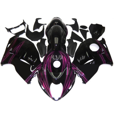 Fairing Kit For 1997-2007 Suzuki GSXR1300 Hayabusa Plastic Purple Black Bodywork