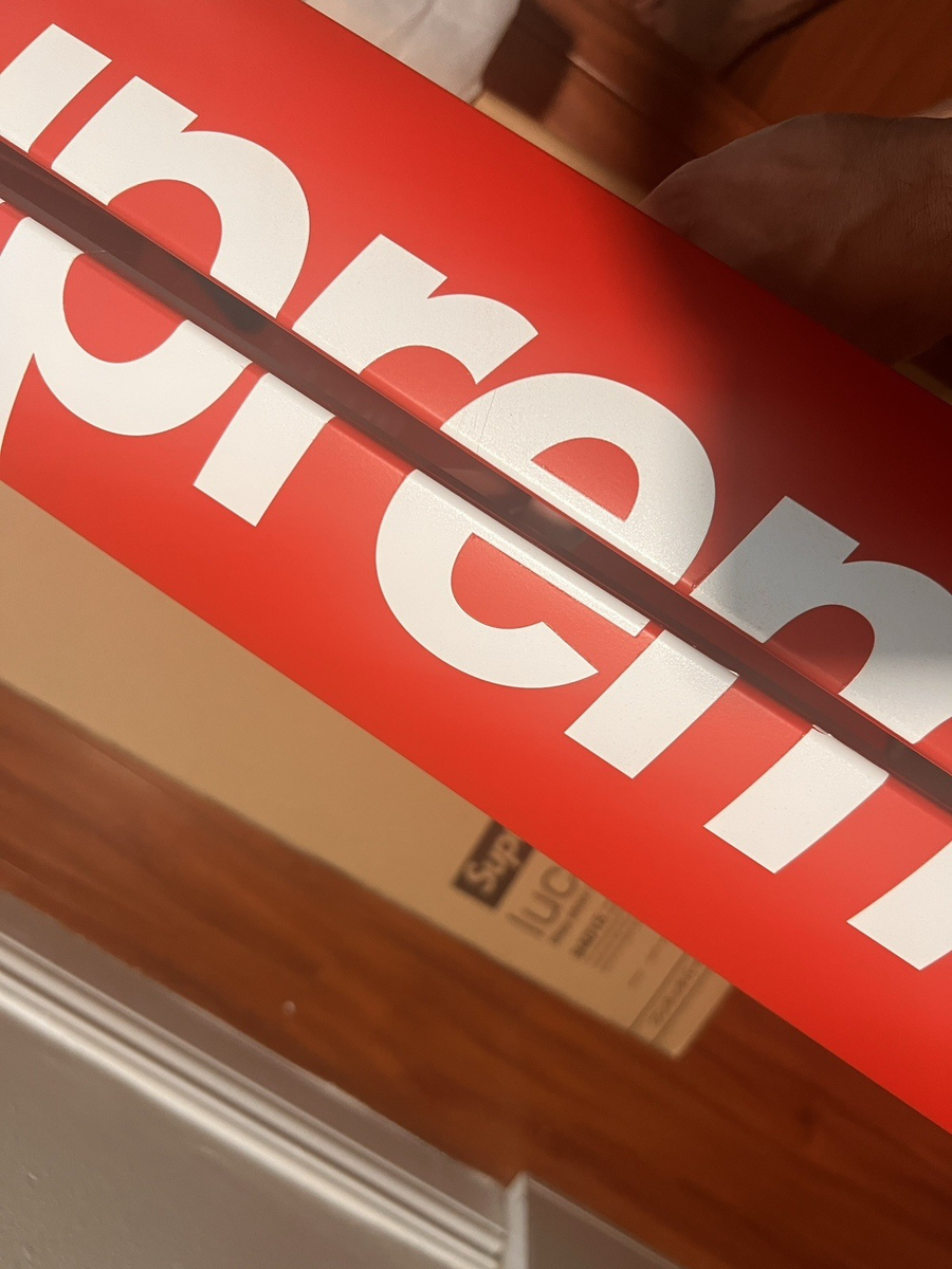 Supreme Lucano Step Ladder Red Box Logo FW18 New with Flaws