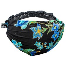 Peacock Feather  Flower Ladies headband hairband head hair wrap band yoga