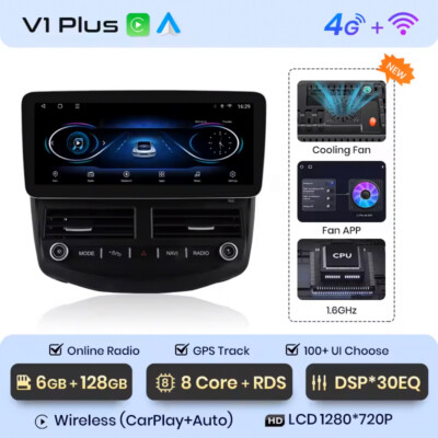 128GB 12.3'' Carplay Android 13 Autoradio Für Ford Focus MK3 2011- 2017 GPS Navi