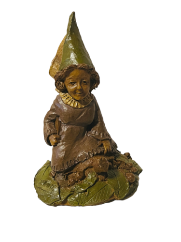Figura de colección escultura firmada moneda Cairn gnome 84 Jennie Turtle 1983 - Imagen 1 de 6