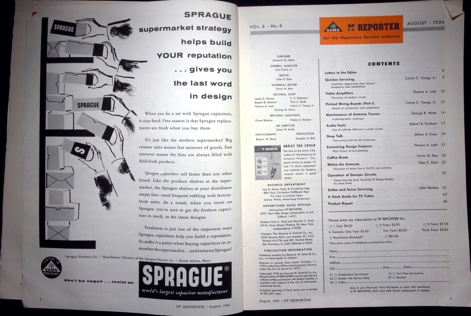 HOW PRINTED WIRING BOARDS ARE MADE - PF REPORTER INDEX MAGAZINE, AUGUST 1956 Foto 2 de 4