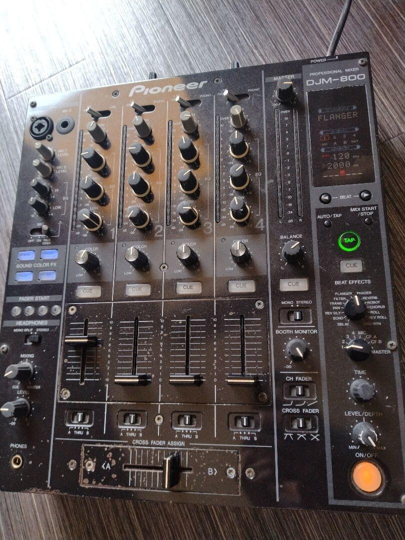 Pioneer DJM-800 Professional DJ Digital Mixer 4-Channel 4ch DJM800  