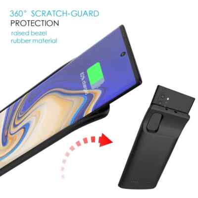Power Ladecase Hülle Akku extern für Samsung Note10 PLUS, S21 22 ULTRA